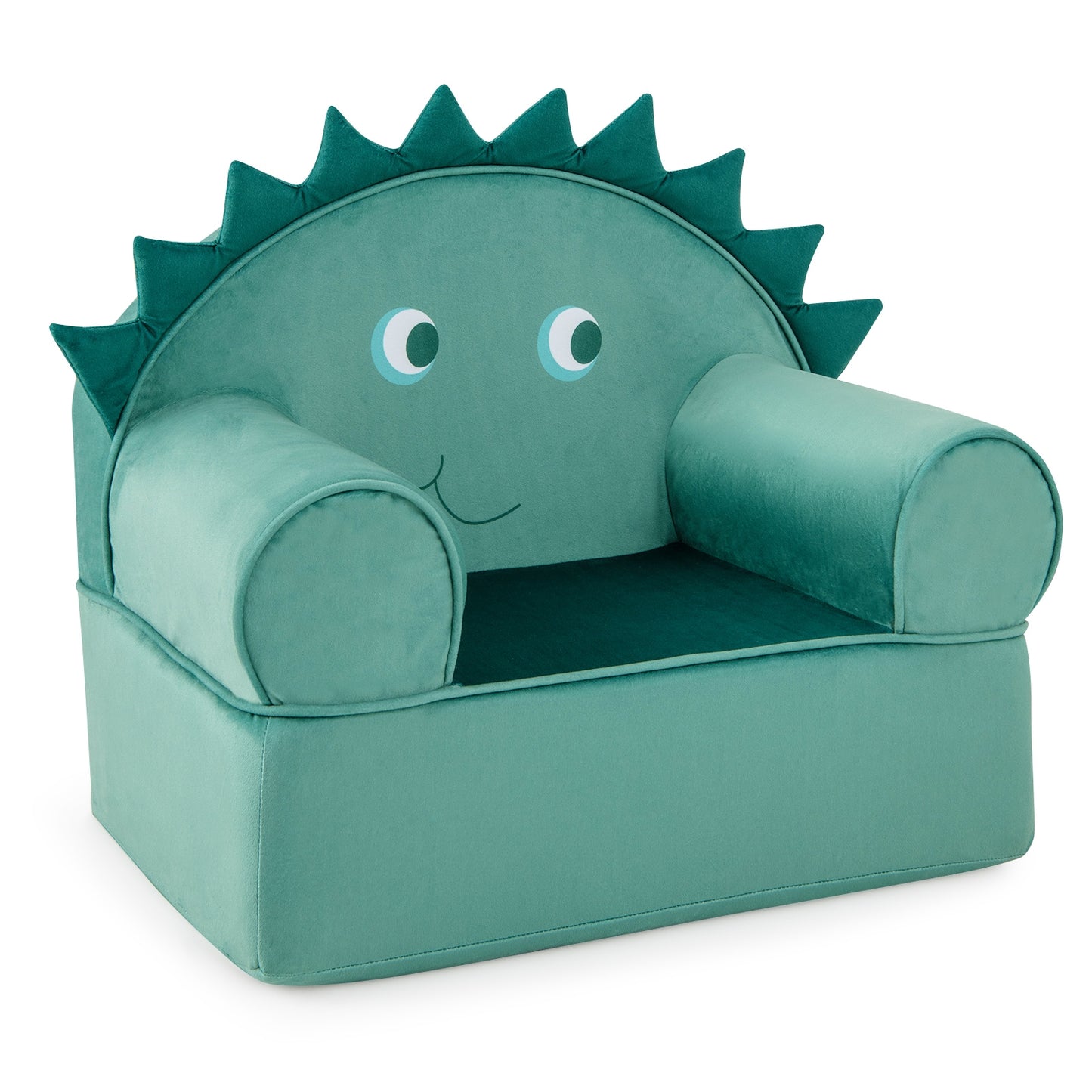 Original Kids Sofa with Armrest and Thick Cushion, Green Kids Chairs & Seating at Gallery Canada