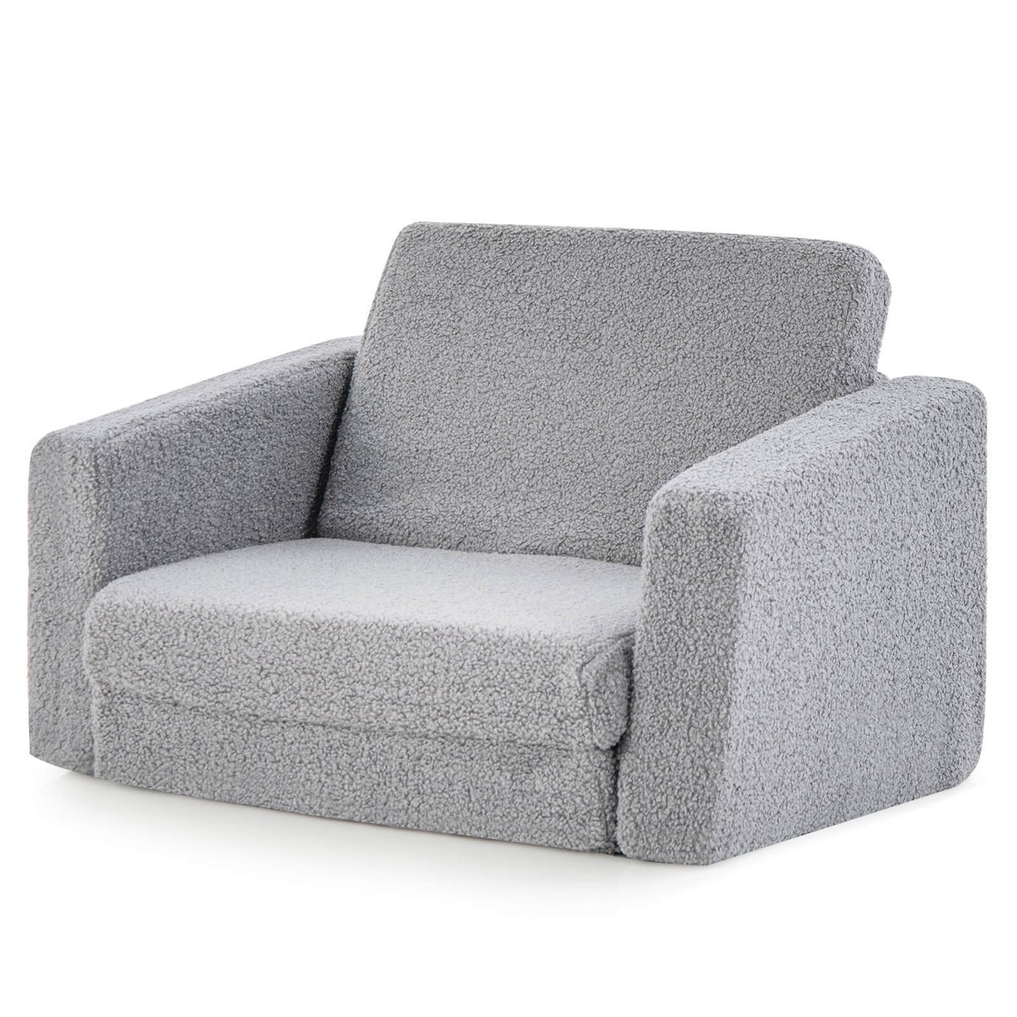 2-in-1 Toddler Fold out Couch, Gray Kids Chairs & Seating S at Gallery Canada