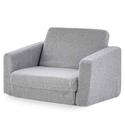 2-in-1 Toddler Fold out Couch, Gray Kids Chairs & Seating S at Gallery Canada