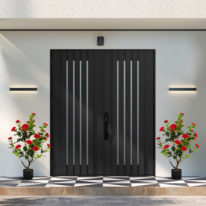 38 Inch Artificial Camellia Tree Faux Flower Plant in Cement Pot, Red Faux Plants at Gallery Canada