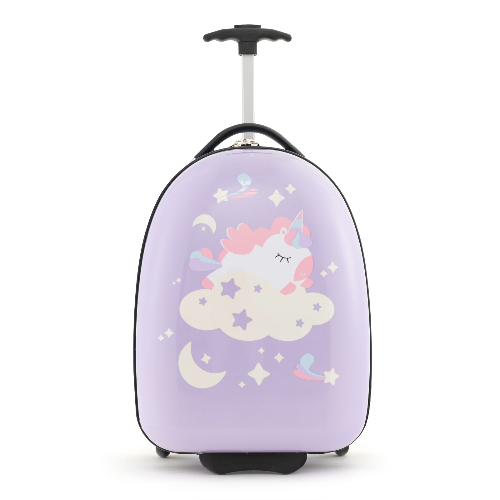 16 Inch Kids Carry-On Luggage Hard Shell Suitcase with Wheels, Pink Kids Luggage at Gallery Canada