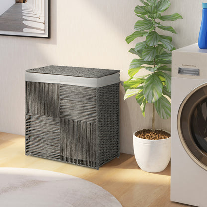 29 Gallons Laundry Hamper, Removable Liner Bag, Gray Laundry Baskets at Gallery Canada