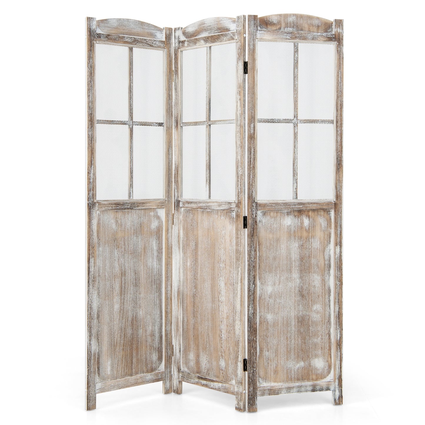 6 Feet Folding Privacy Screen, Coffee Room Dividers Coffee at Gallery Canada