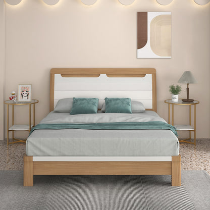 2-Tier Glass End Table Set of 2 with Faux Marble Storage Shelf, White End & Side Tables at Gallery Canada