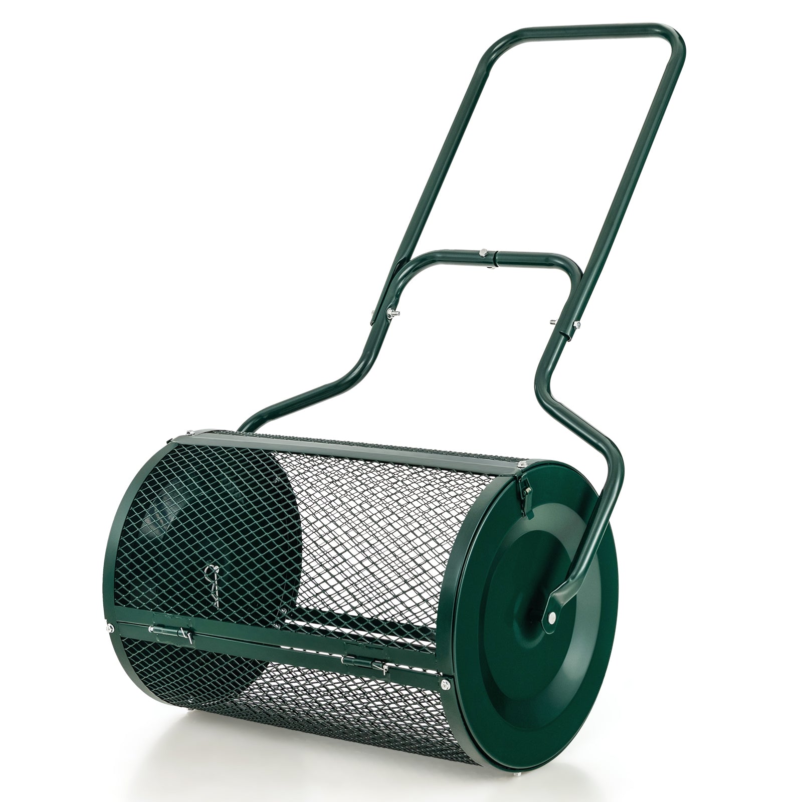 24-Inch Peat Moss Spreader with Upgrade Side Latches and U-shape Handle, Green Garden Tools at Gallery Canada