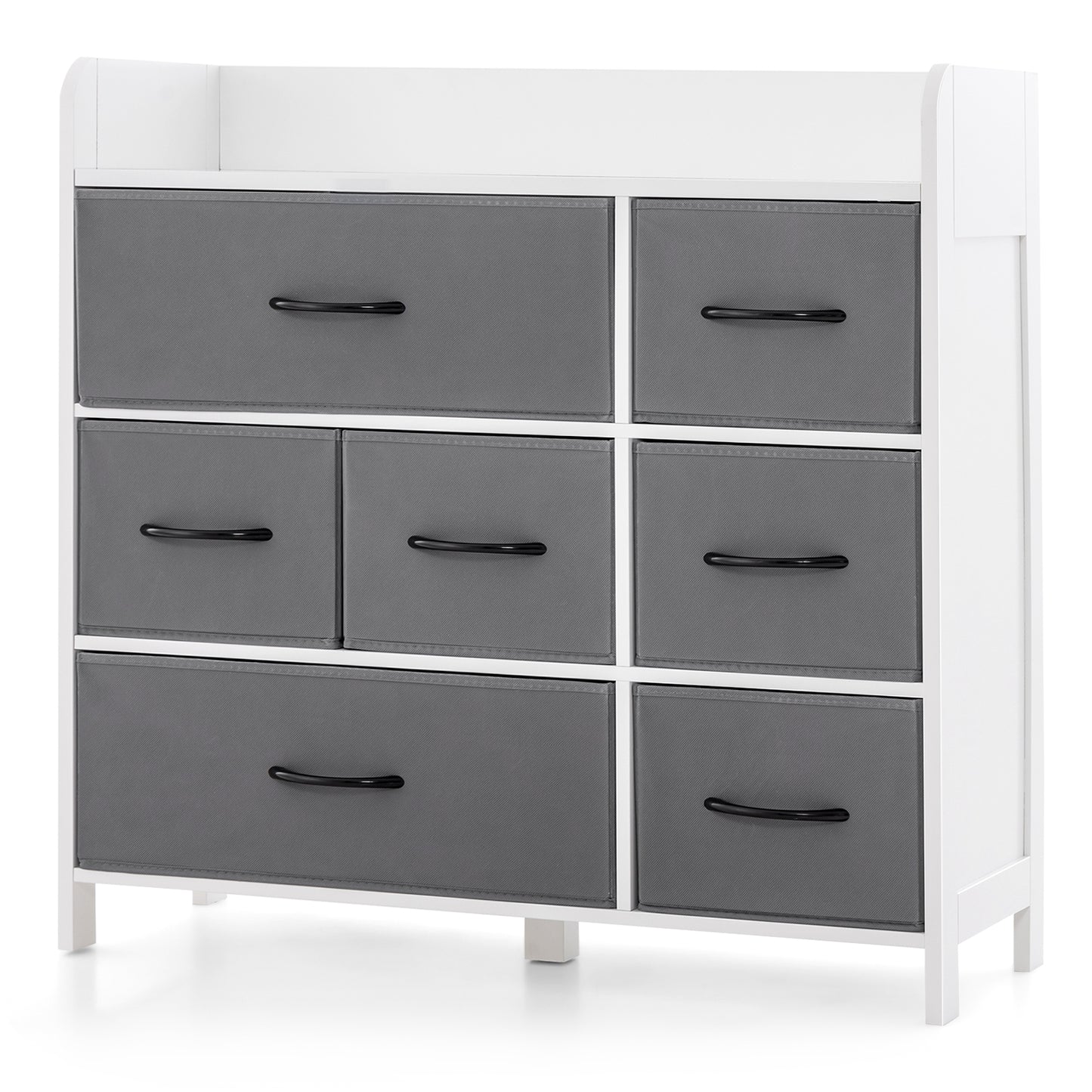 Fabric Dresser, 7 Drawers For Bedroom, White Dressers & Chests at Gallery Canada