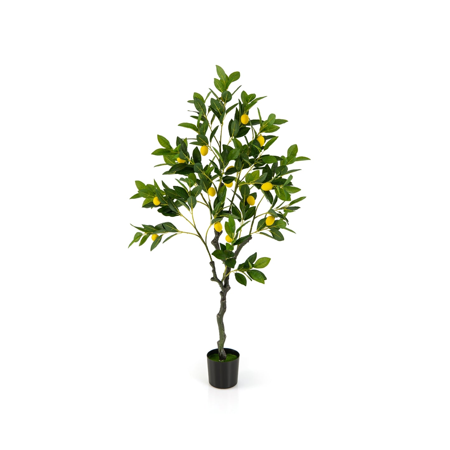 Artificial Lemon Tree 2.6/4/5.2 Feet Tall Fake Lemon Plant wuth Lemon Fruits-4 ft Faux Plants 4 ft at Gallery Canada
