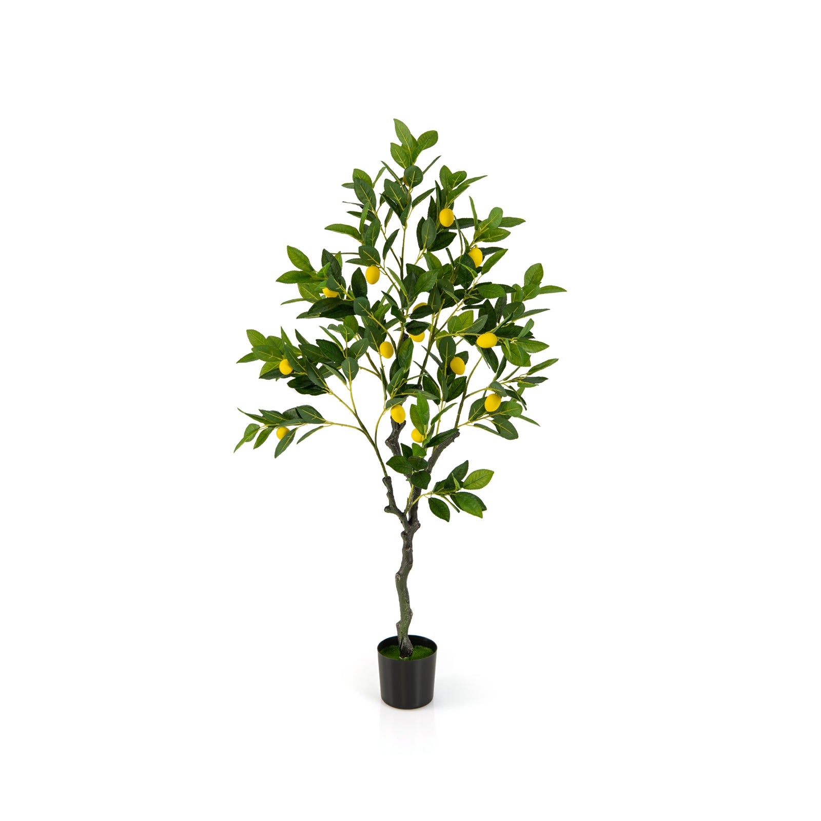 Artificial Lemon Tree 2.6/4/5.2 Feet Tall Fake Lemon Plant wuth Lemon Fruits-4 ft Faux Plants 4 ft at Gallery Canada