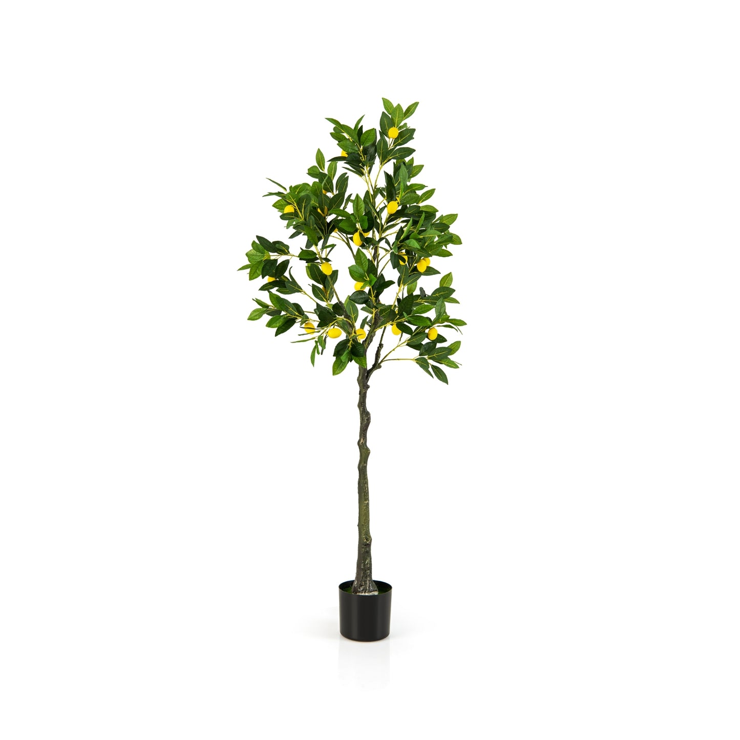 Artificial Lemon Tree 2.6/4/5.2 Feet Tall Fake Lemon Plant wuth Lemon Fruits-5.2 ft Faux Plants 5.2 ft at Gallery Canada
