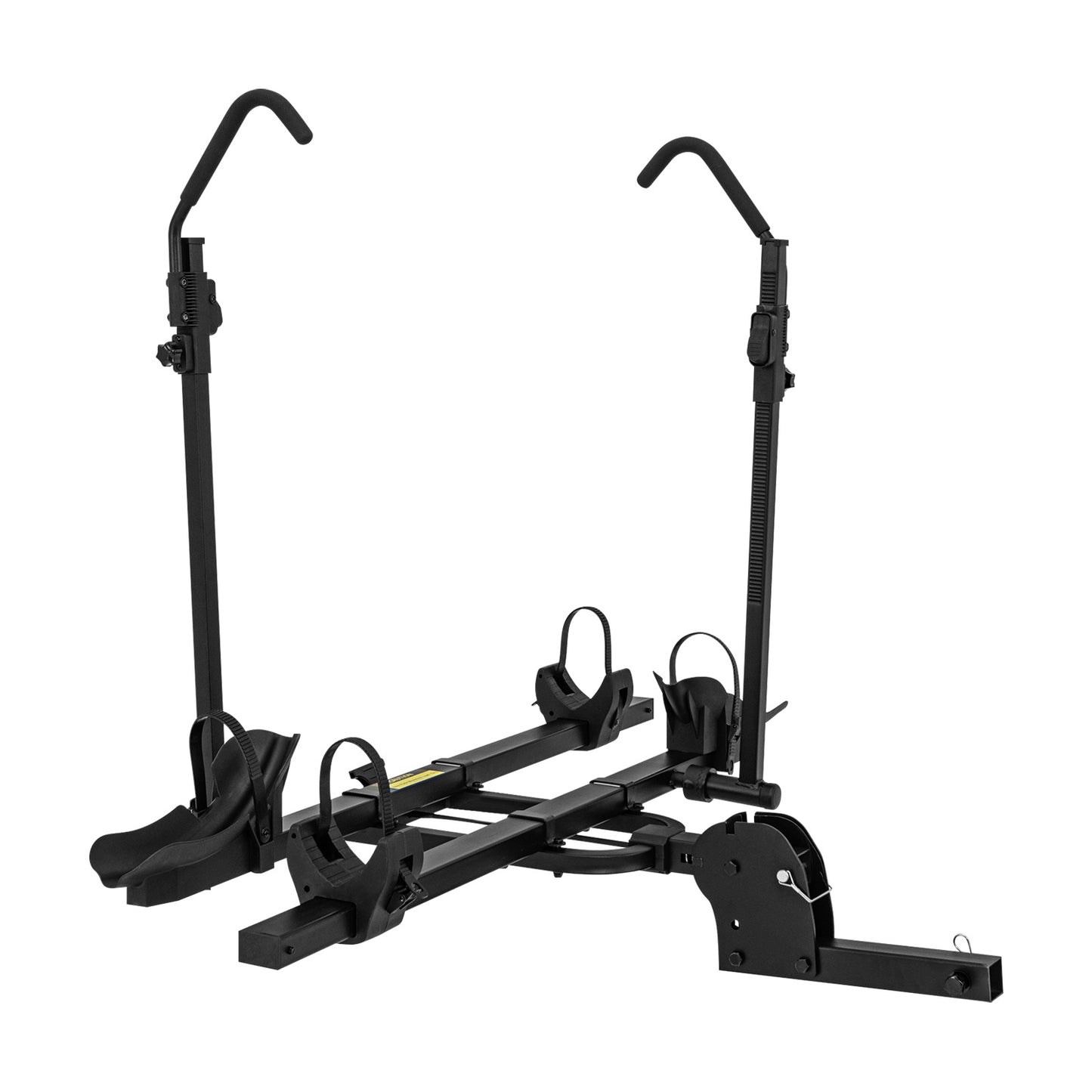 2 Inch Hitch Mount Bike Rack 2-Bike Platform Style Carrier with Tilt-able Design for Easy Trunk Access, Black Garages at Gallery Canada