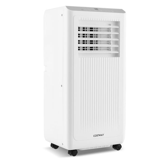 8000 BTU Portable Air Conditioner, 3 In 1 AC Unit, White Portable Air Conditioners White at Gallery Canada