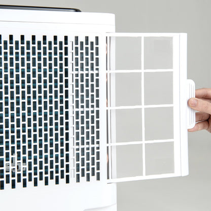 8000 BTU Portable Air Conditioner with Remote Control, White