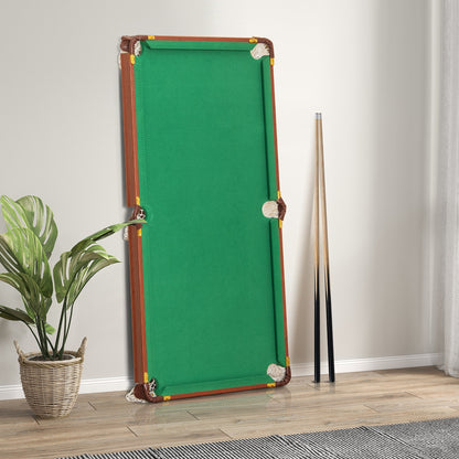 Folding Portable Billiards Table Game Set, Multicolor Game Room at Gallery Canada