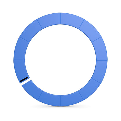 15 Feet Trampoline Pad Replacement Safety Pad with Fixing Straps (Blue), Blue Trampoline Accessories at Gallery Canada