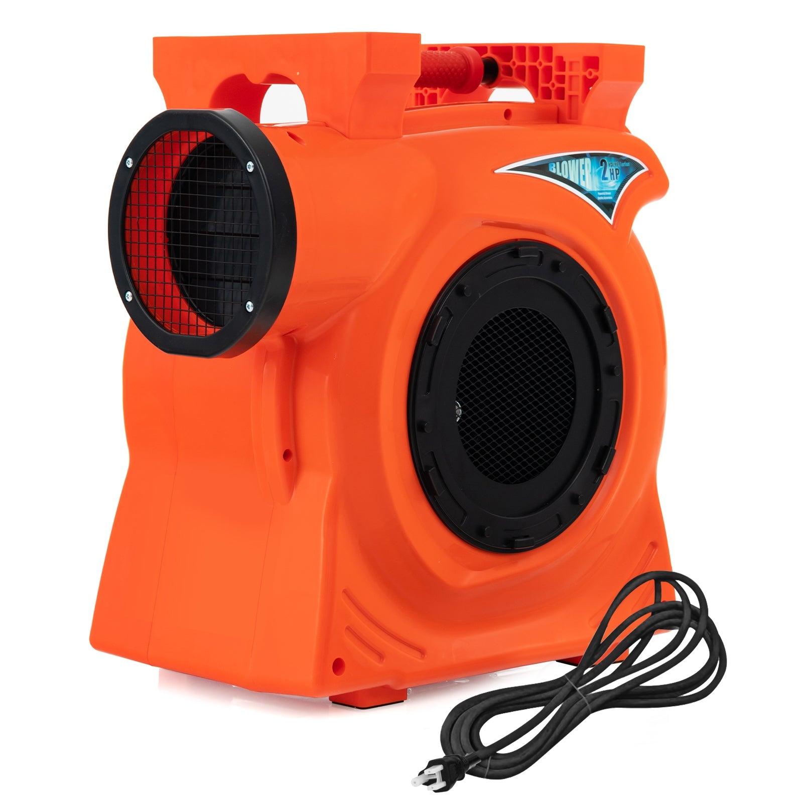 1500W 2 HP Commercial Air Blower, Giant Outdoor Inflatable Bounce House, Orange Air Blowers Orange at Gallery Canada