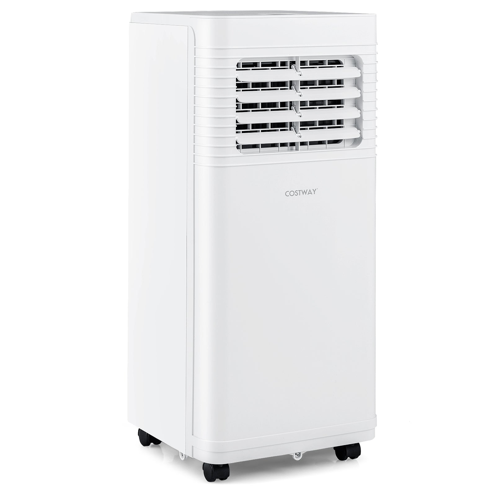9000 BTU Portable Air Conditioner 3 in 1 AC Unit with Fan and Dehumidifier, White Portable Air Conditioners White at Gallery Canada