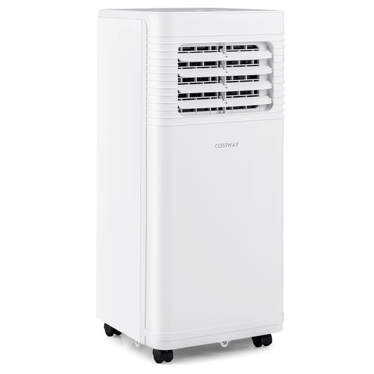 9000 BTU Portable Air Conditioner 3 in 1 AC Unit with Fan and Dehumidifier, White Portable Air Conditioners White at Gallery Canada