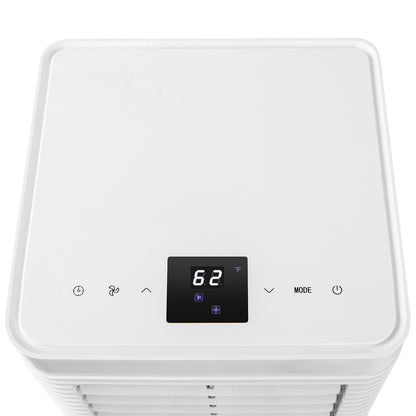 9000 BTU Portable Air Conditioner 3 in 1 AC Unit with Fan and Dehumidifier, White Portable Air Conditioners at Gallery Canada