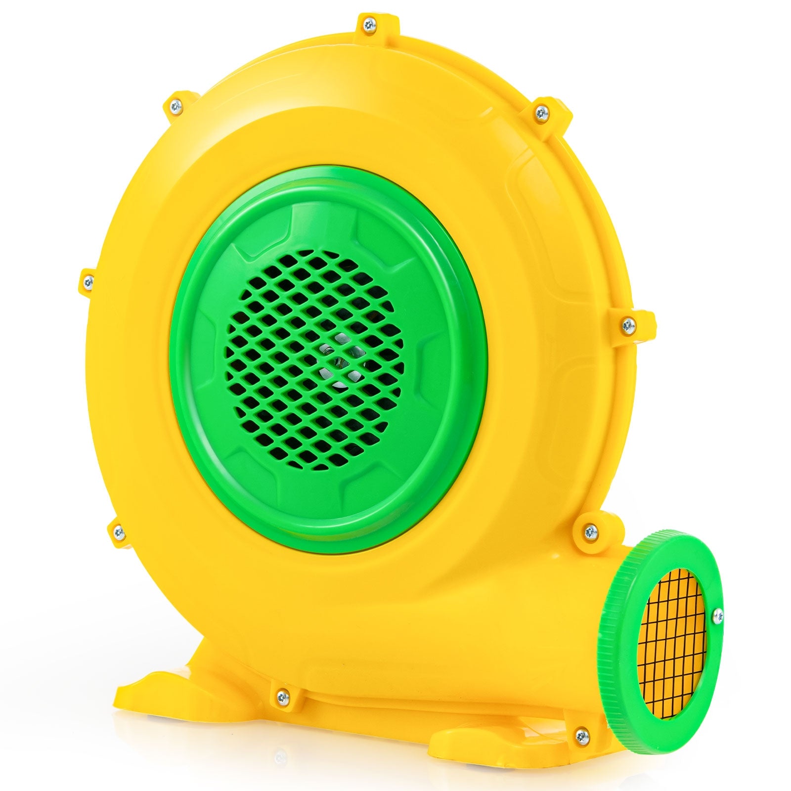 680W Air Blower Air Pump Fan with Convenient Handle and Ground Stakes-680W, Yellow Air Blowers at Gallery Canada