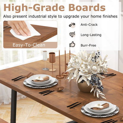 Dining Table Set for 5-7 with 2-Bottle Wine Rack and Condiment Holder Dining Room Sets at Gallery Canada