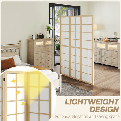 3 Panel Room Divider, 5.6 ft Folding Partition, Home Office, Bedroom Room Dividers at Gallery Canada