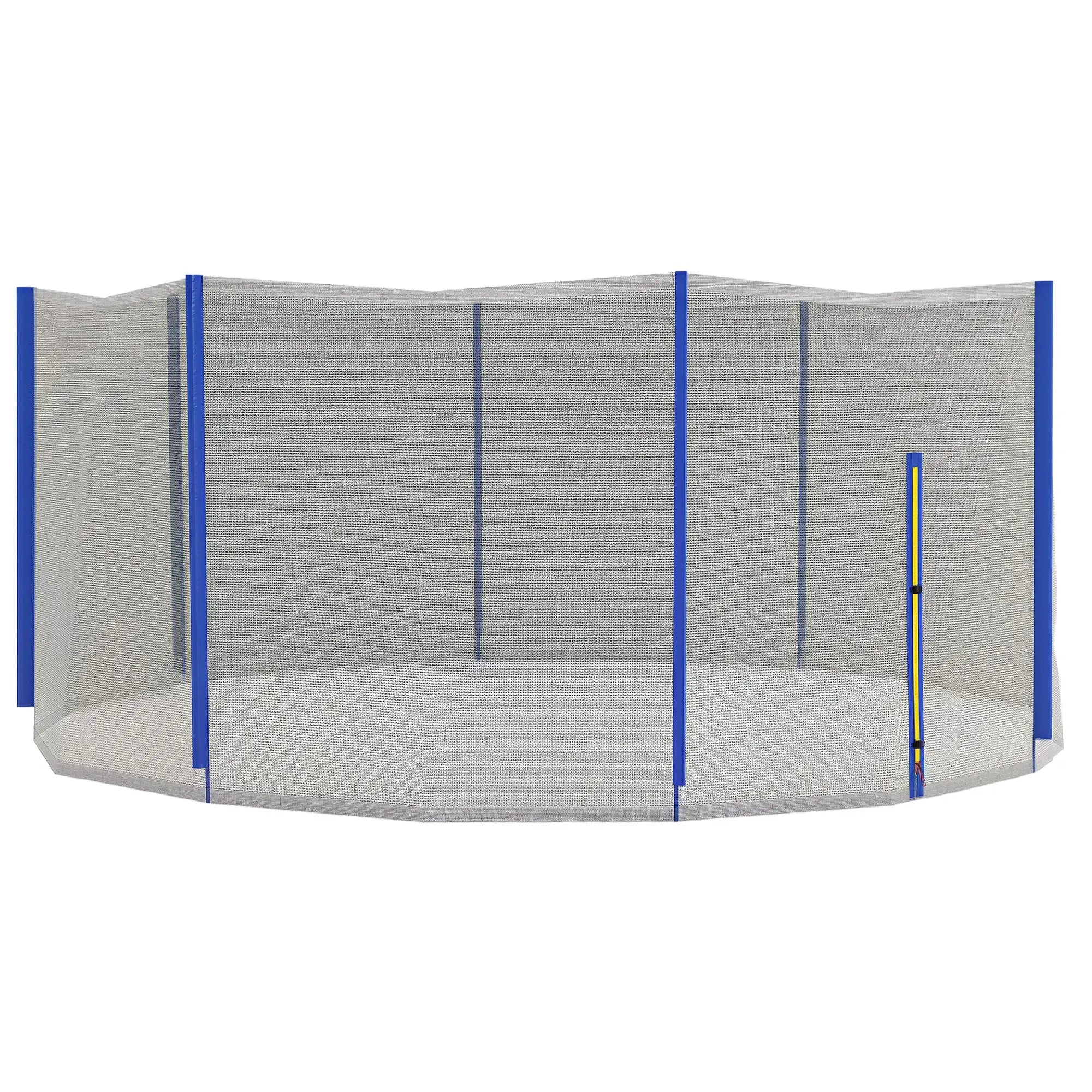 14ft Round Trampoline Net Enclosure, 8 Straight Poles, Blue Trampolines at Gallery Canada