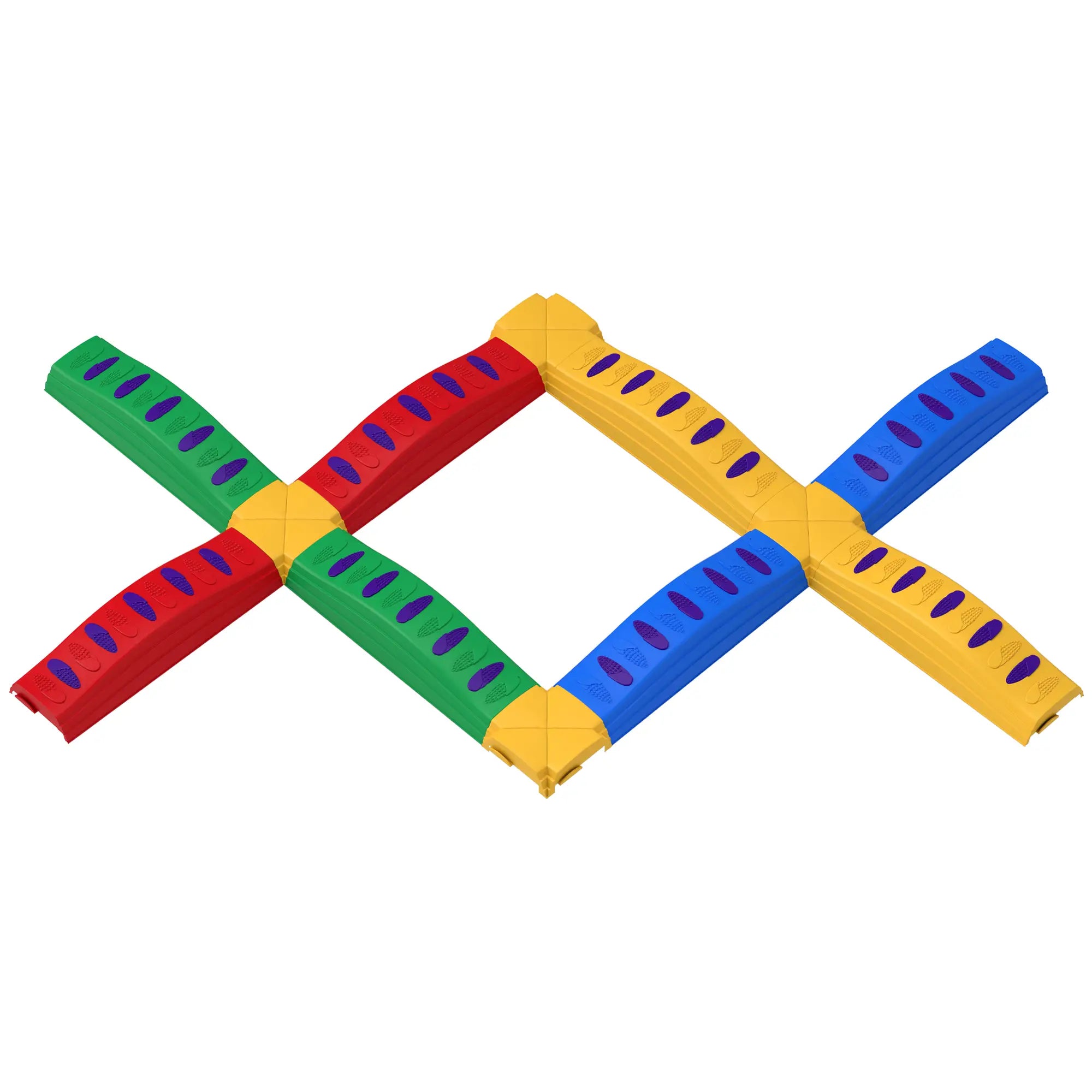 12PCs Balance Beam with Non-Slip Foot Pads for 3-8 Years Baby Gym & Playmats Multi Colour at Gallery Canada