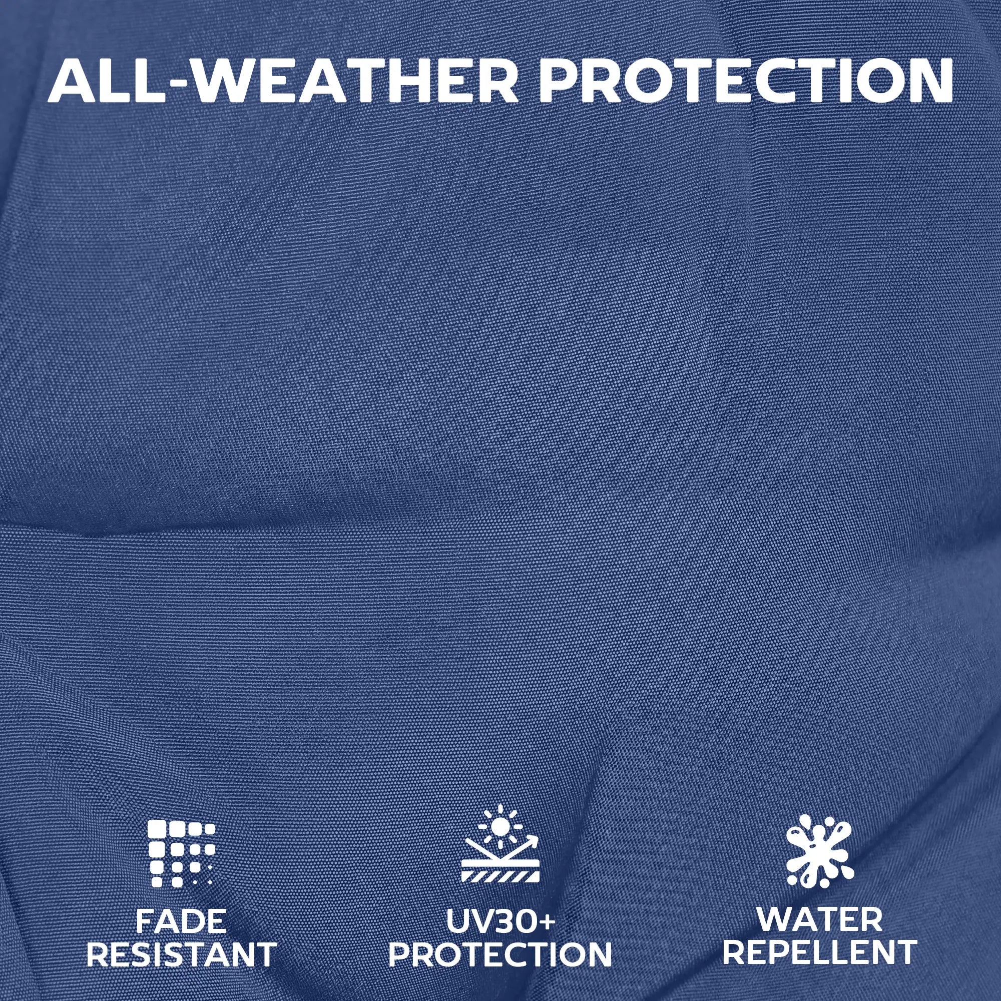 Patio Chair Cushions Set of 4, Waterproof Non-Slip, 44