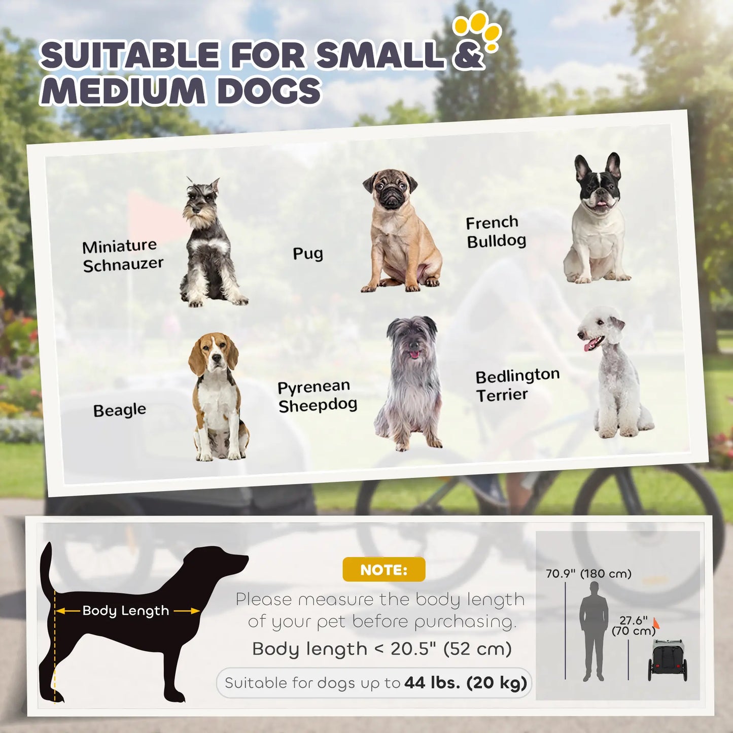 Dog Bike Trailer, 44 lbs, Universal Coupler, Flip-Down Ramp, Grey Dog Bike Trailers & Strollers at Gallery Canada