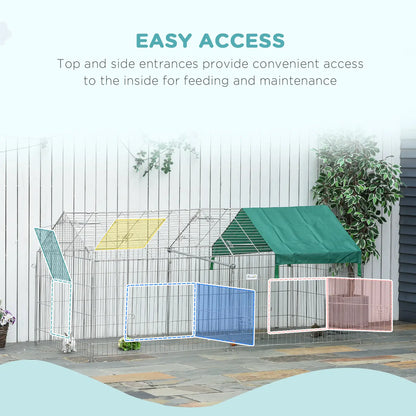 87x41x41-In Catio Rabbit Guinea Pig Cage, Small Animal Enclosure, Green Houses & Habitats at Gallery Canada