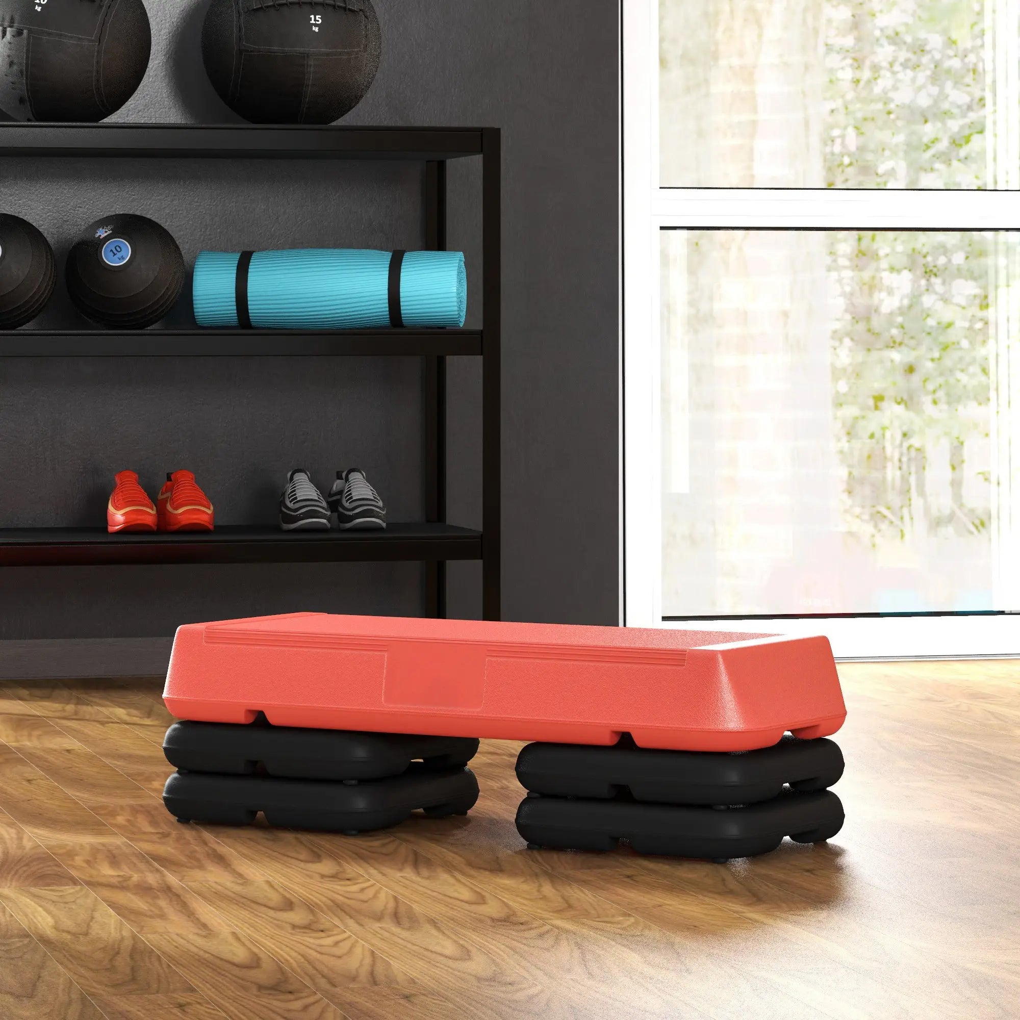 Adjustable Aerobic Stepper, 3-Level 4