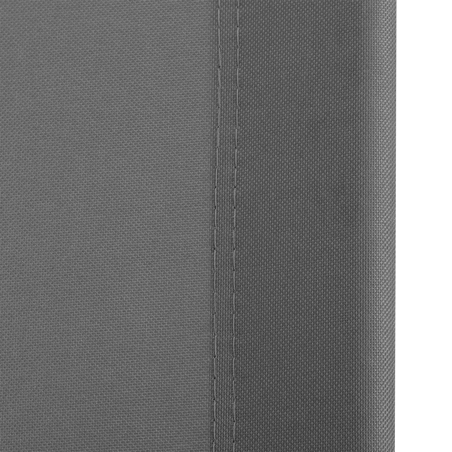 Outdoor Folding Lounge Chair, Reclining Back, Breathable Mesh, Grey Lounger Chairs at Gallery Canada