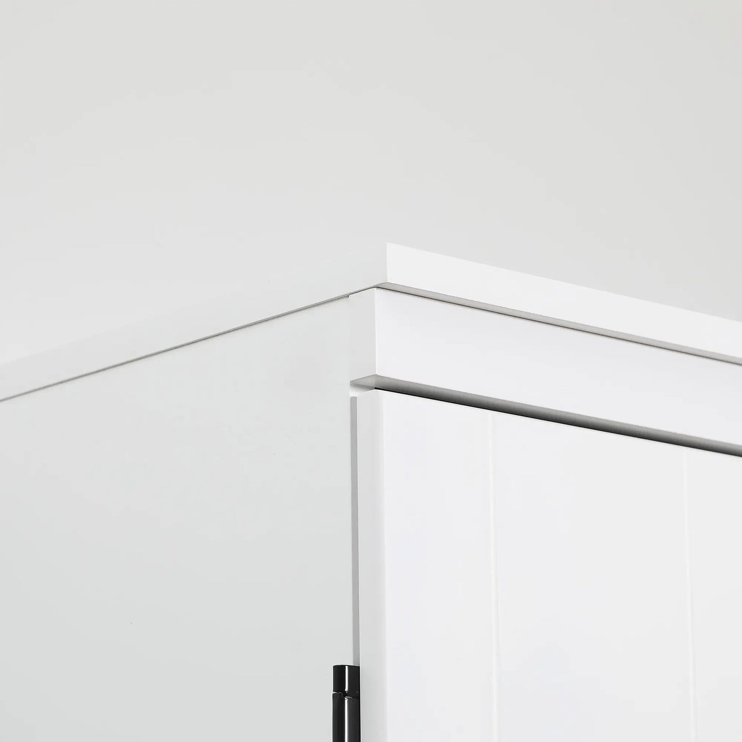 4-Door Storage Cabinet, Freestanding Pantry with Adjustable Shelves, 70", White Kitchen Pantry Cabinets at Gallery Canada