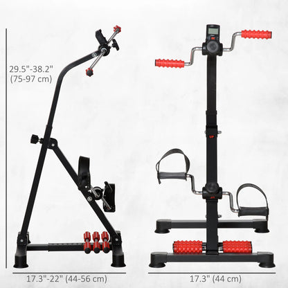Pedal Exerciser, Arm Leg Exercise Machine, Adjustable, LCD Display Exercise & Stationary Bikes at Gallery Canada