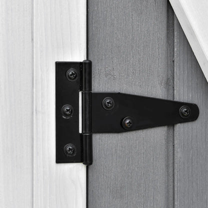 54.75''x29.5''x63'' Garden Storage Shed, Asphalt Roof, Wooden, Double Door Sheds at Gallery Canada