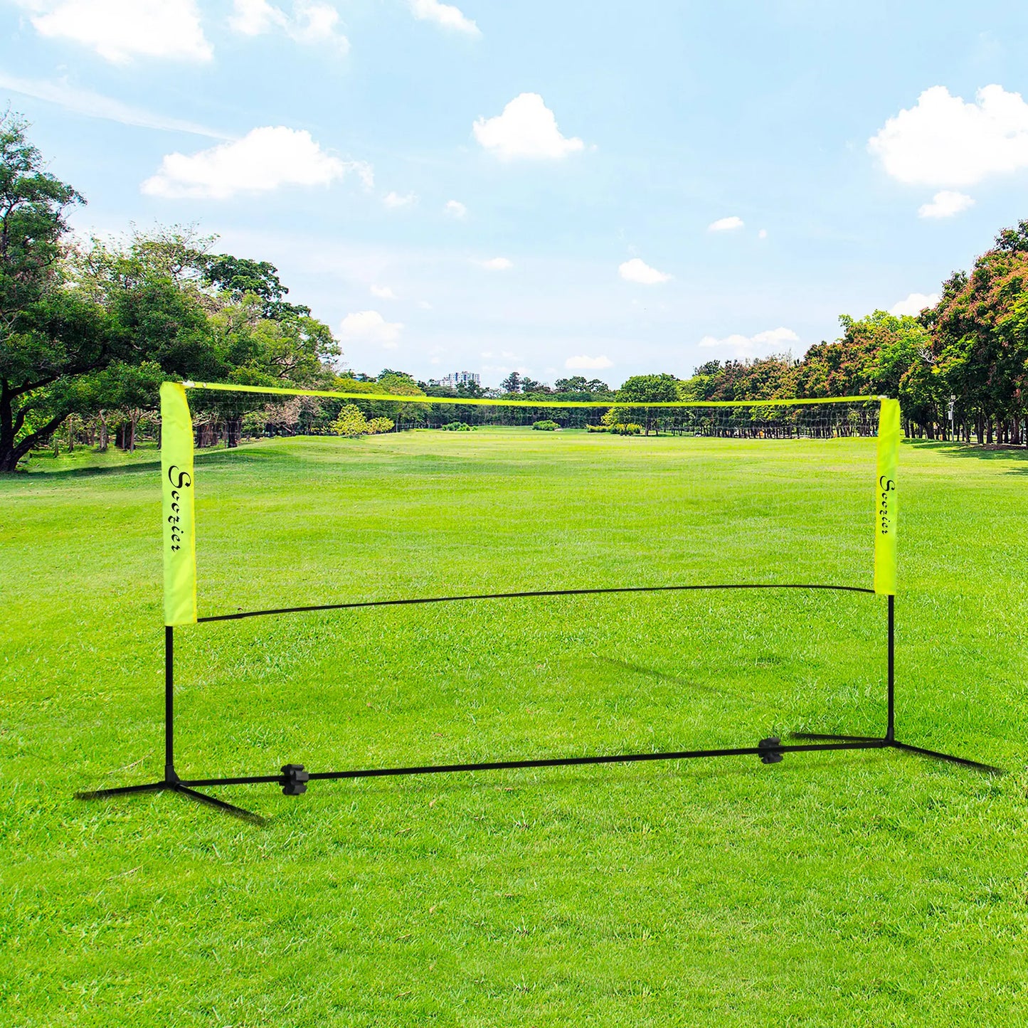 10ft Adjustable Badminton Net, With Carry Bag, Yellow Badminton at Gallery Canada