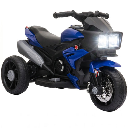 Kids Electric Motorcycle Ride-On Toy, 6V Battery Powered, Blue Electric Motorcycles Blue at Gallery Canada