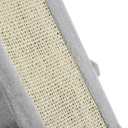 Plush Cat Tree Tower, Sisal Scratching Post, Perch Condo, Light Grey Cat Posts at Gallery Canada