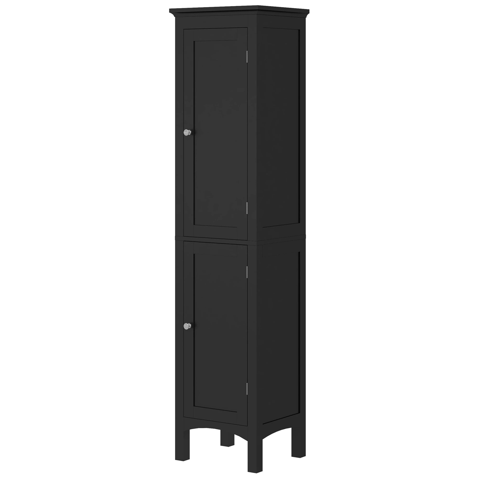 Tall Bathroom Cabinet, Freestanding Storage Organizer, 15