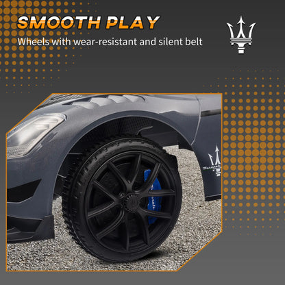 Maserati GT2 Baby Sliding Car, Storage, Music, Horn, 18-60 Months, Grey Push Cars for Toddlers at Gallery Canada