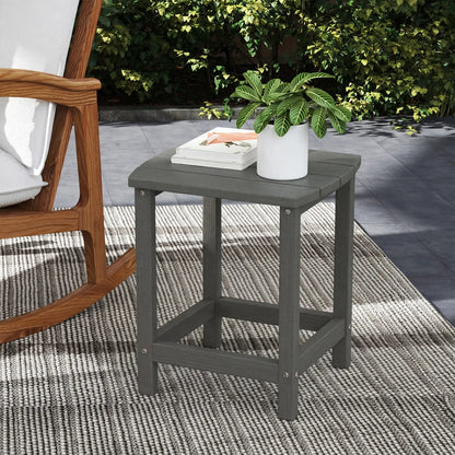 Outdoor Side Table, Patio End Table, Grey Patio Side Tables at Gallery Canada