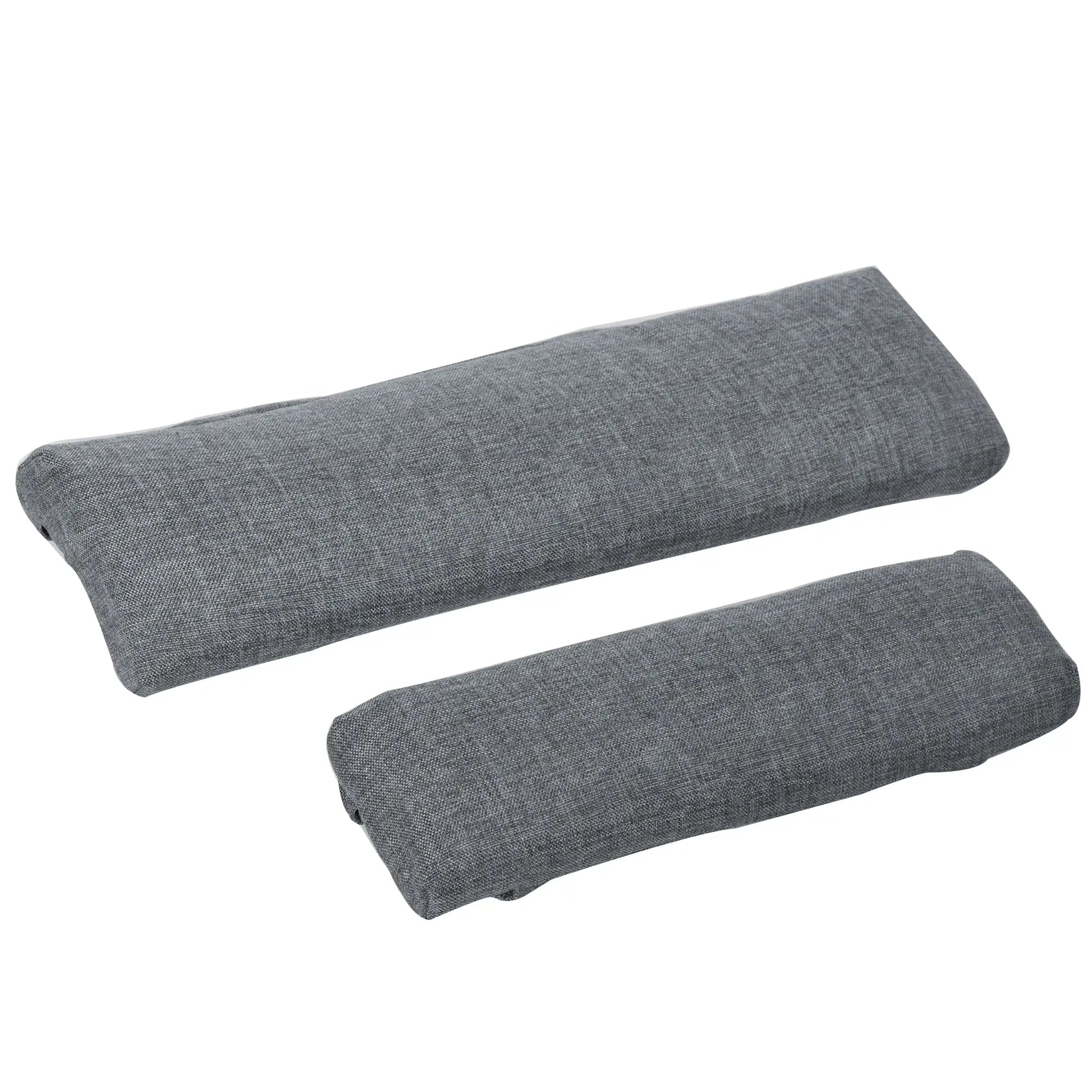 Outdoor Rattan Recliner Chair, Adjustable Back, Retractable Footrest, Grey Chaise Loungers at Gallery Canada