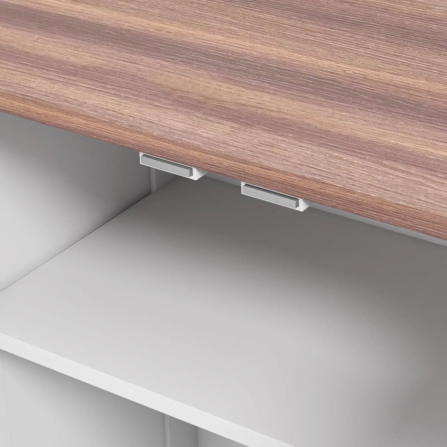 Dog Food Storage Container, Adjustable Panel, Hooks, Medium Size, White Dog Bowls at Gallery Canada