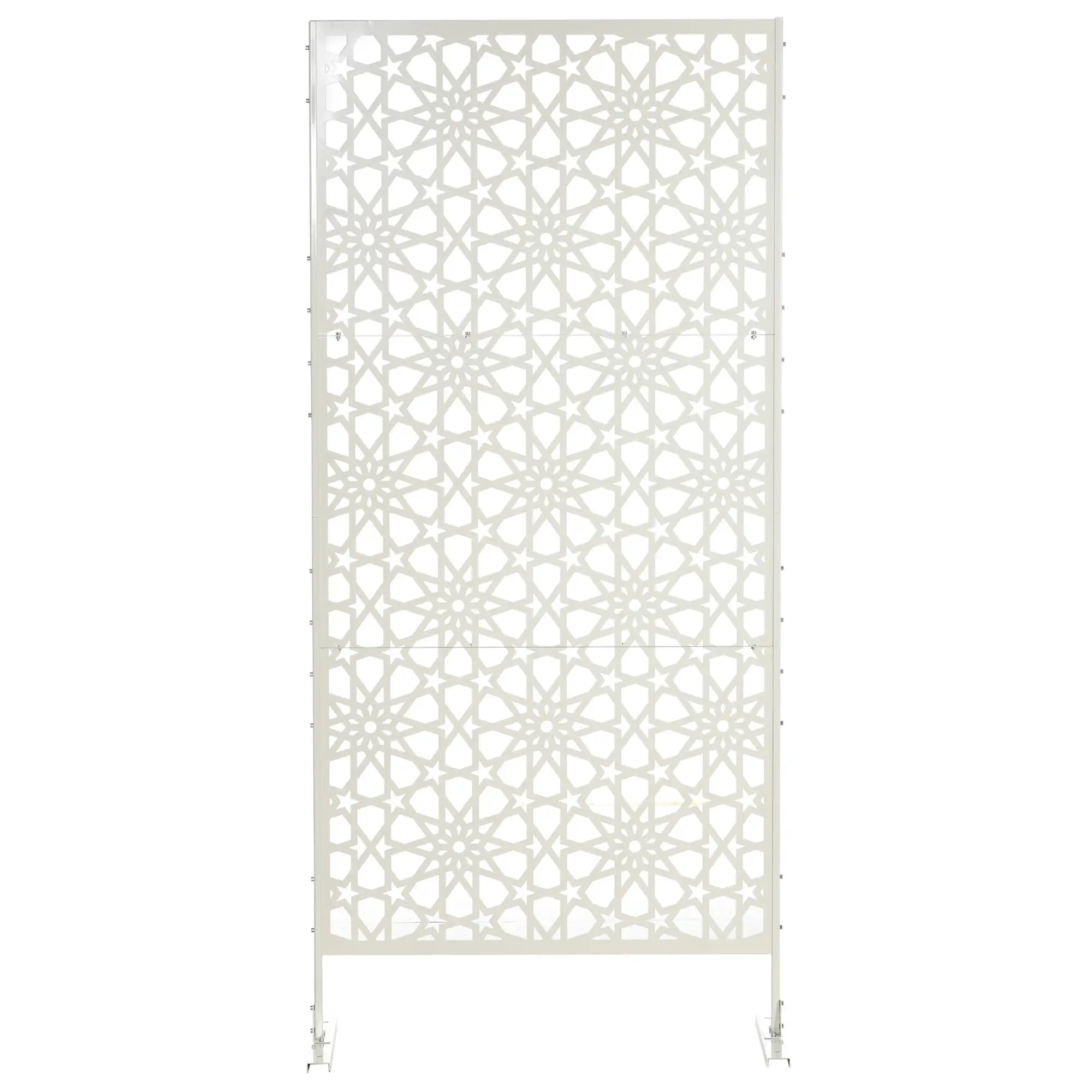 Metal Outdoor Privacy Screen, 36.2