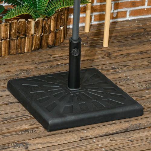 42 lb Heavy Duty Patio Umbrella Stand, 20