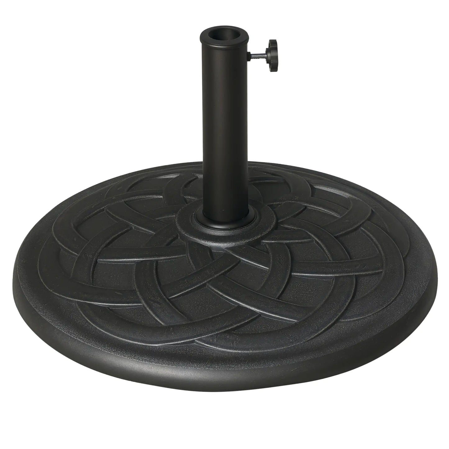 42 lbs 22" Bronze Resin Round Umbrella Base, Patio Stand, Bronze Umbrella Bases Bronze at Gallery Canada