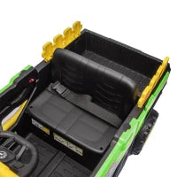 Tracteur Électrique pour Enfants 12V, Télécommande, Double Moteur, Vert
