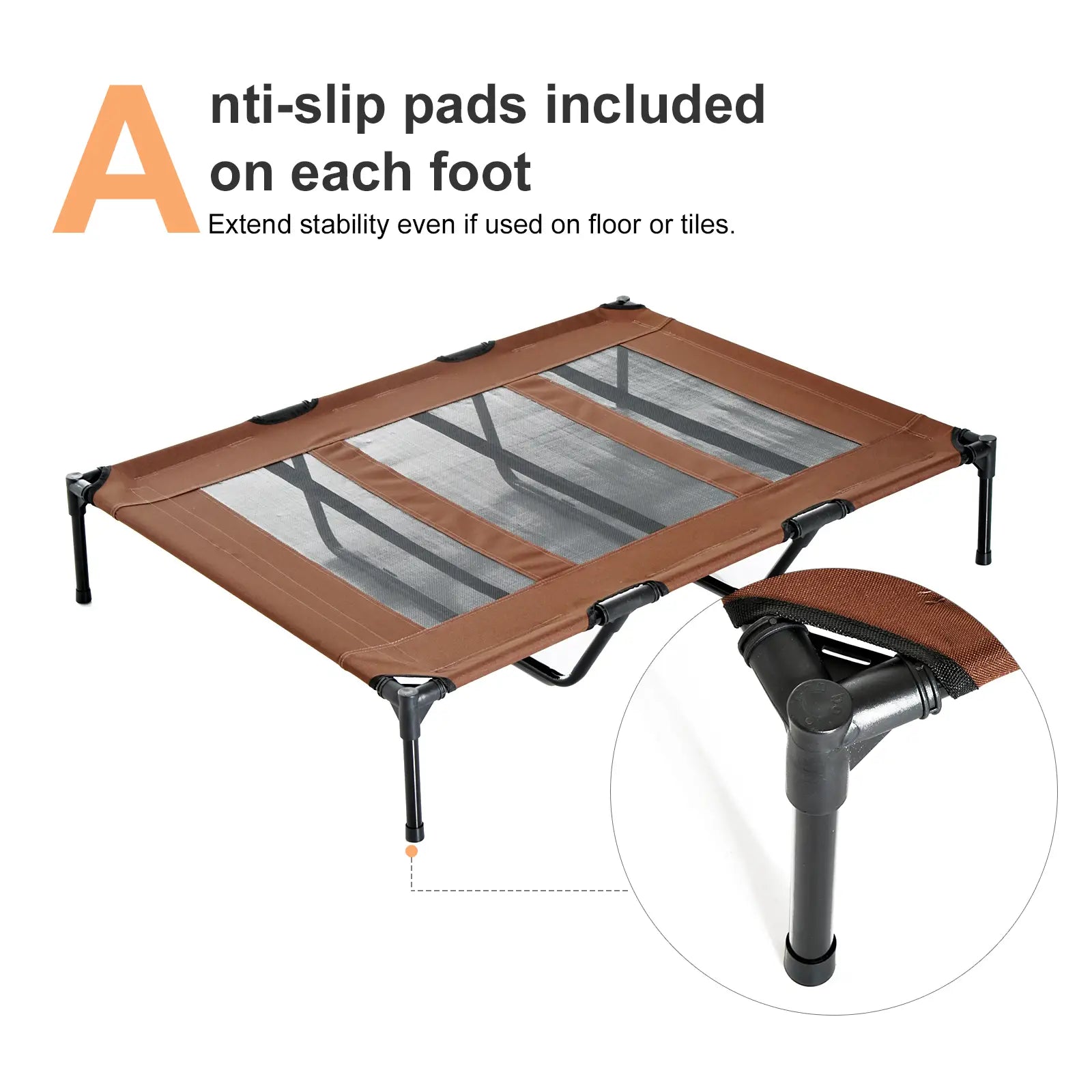 Elevated Dog Bed, XL Dog Cot, 48