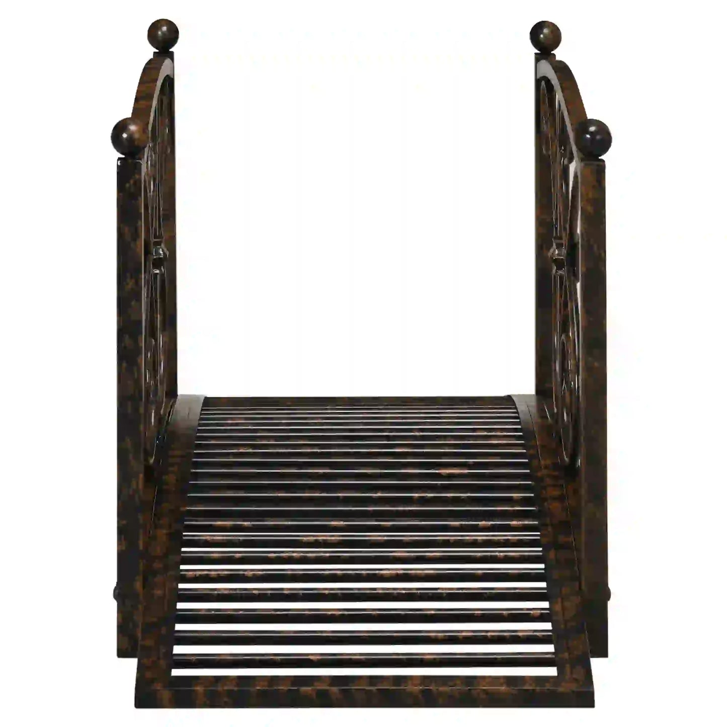 Garden Bridge 3.3FT, Decorative Backyard Pond Bridge, Brown Garden Decor at Gallery Canada