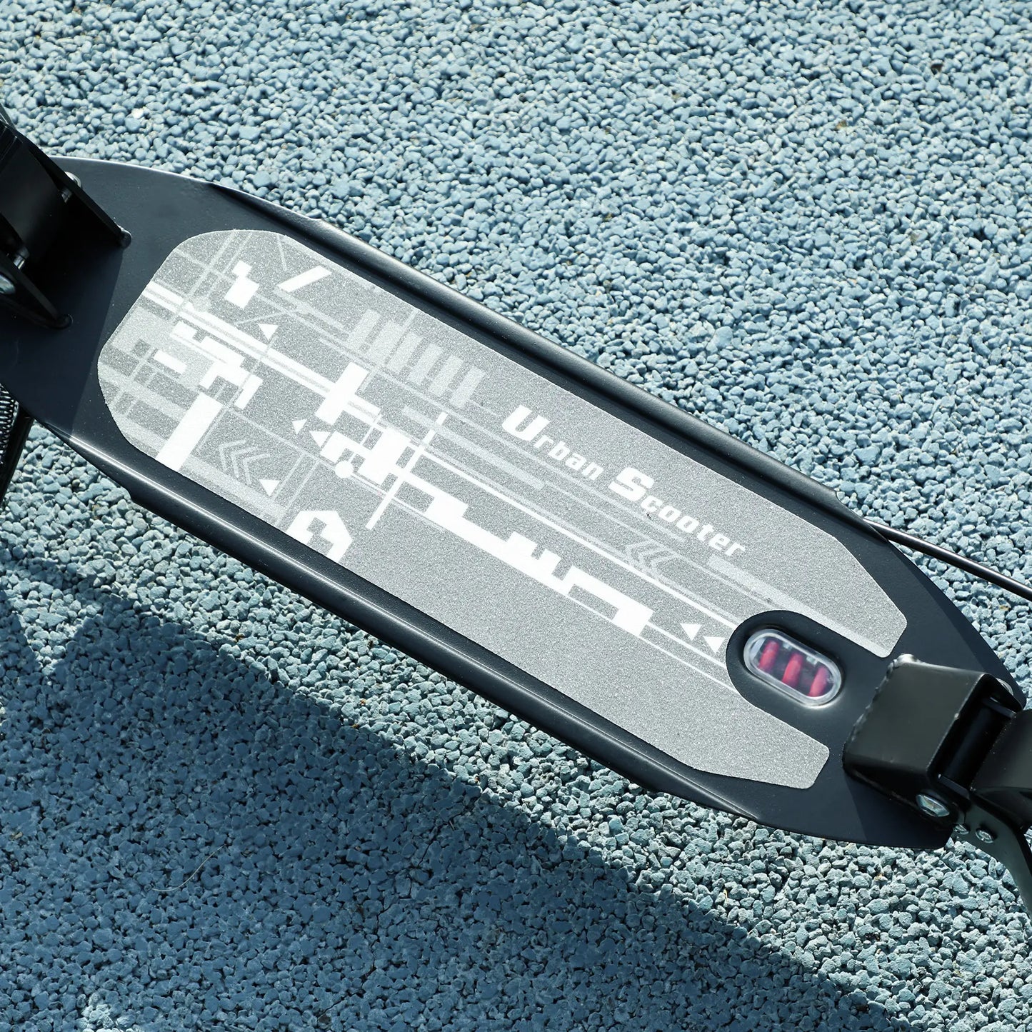 Foldable Kids Scooter, 4 Adjustable Heights, Double Brakes, Shock Absorption, Ages 6-12, Black Scooters at Gallery Canada